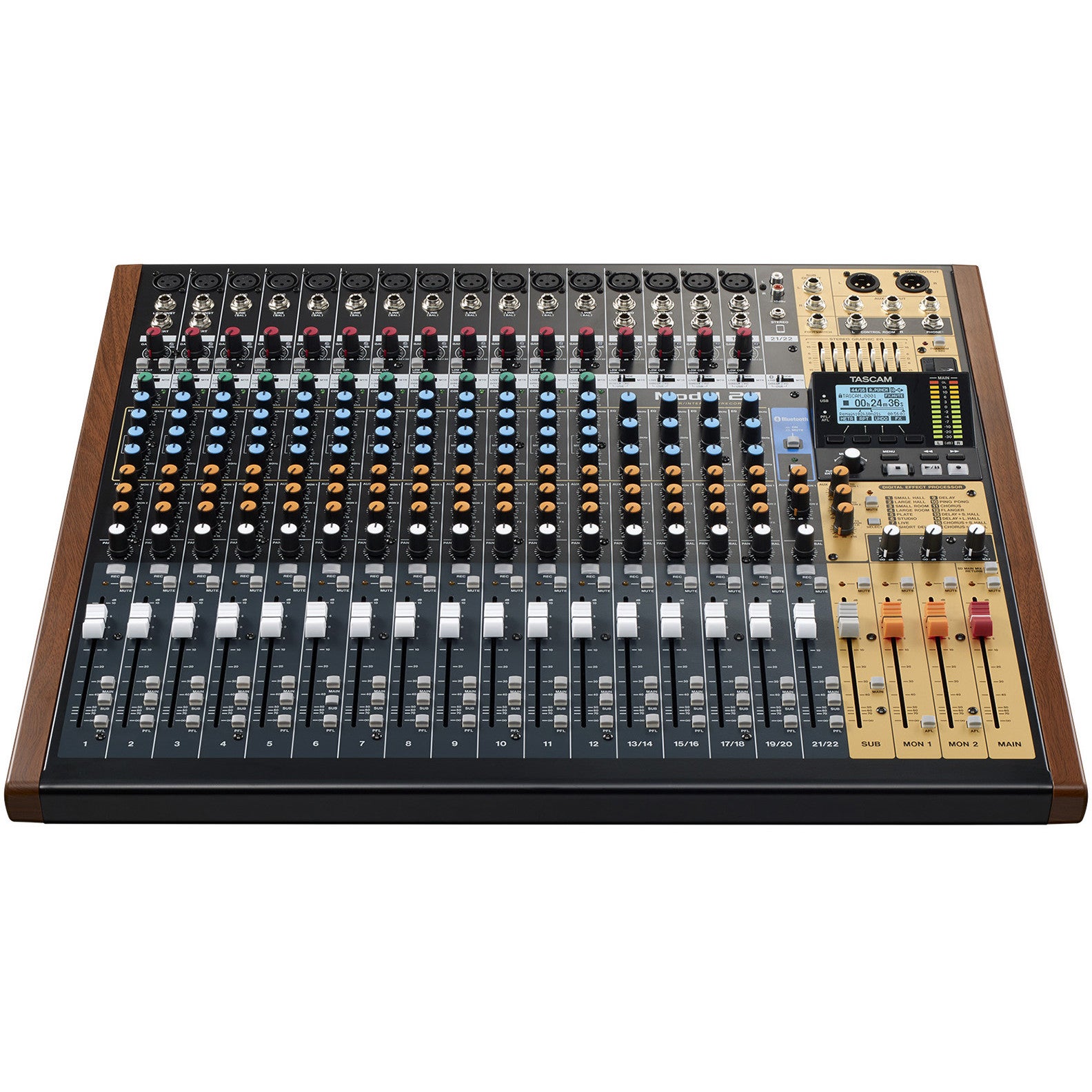 Tascam Model 24 24-kanaals mengpaneel