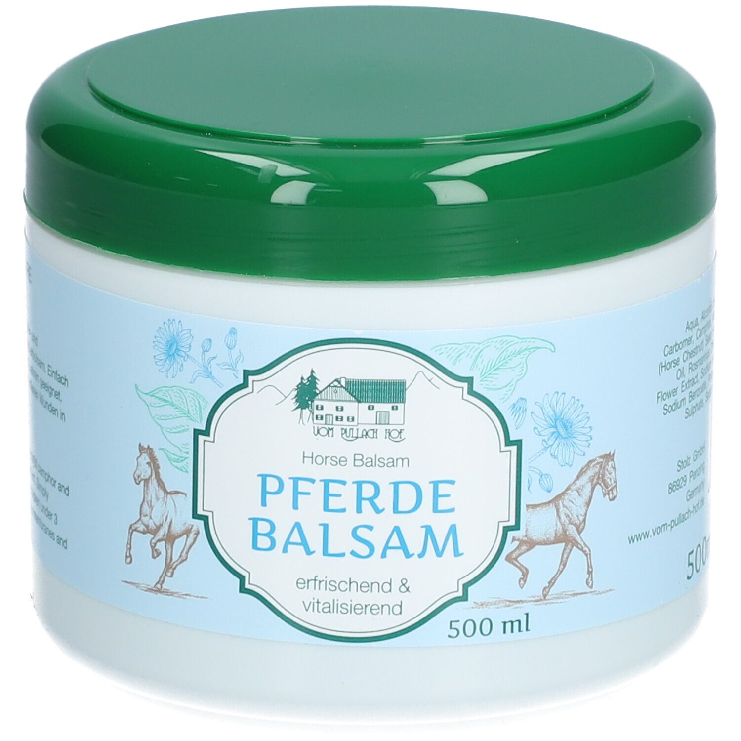 Pferdebalsam mit Kräuter-Extrakten