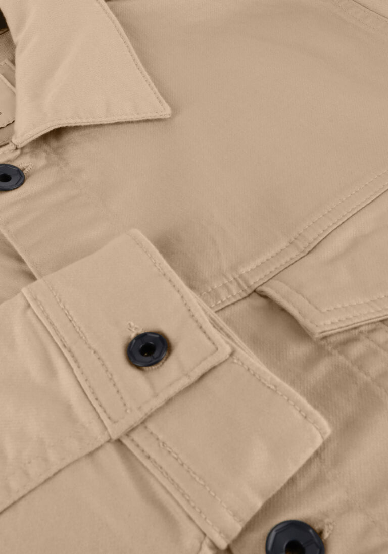 DSTREZZED zand dstrezzed jack jeans jacket twill knit