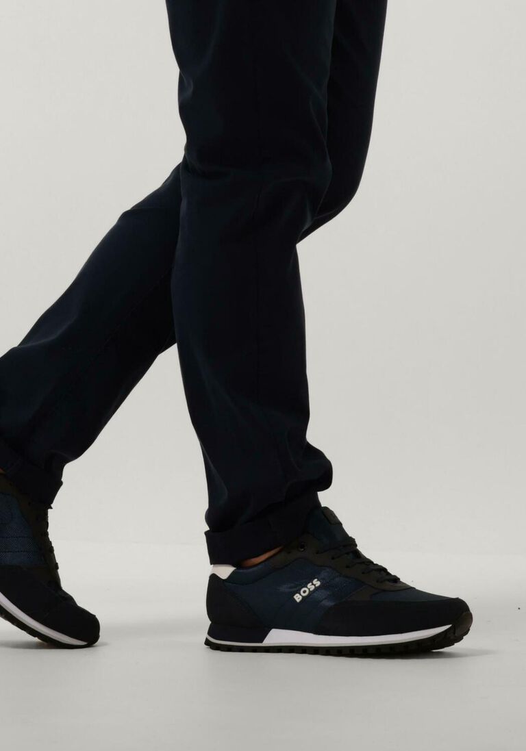 BOSS blauwe boss lage sneakers parkour-l runn