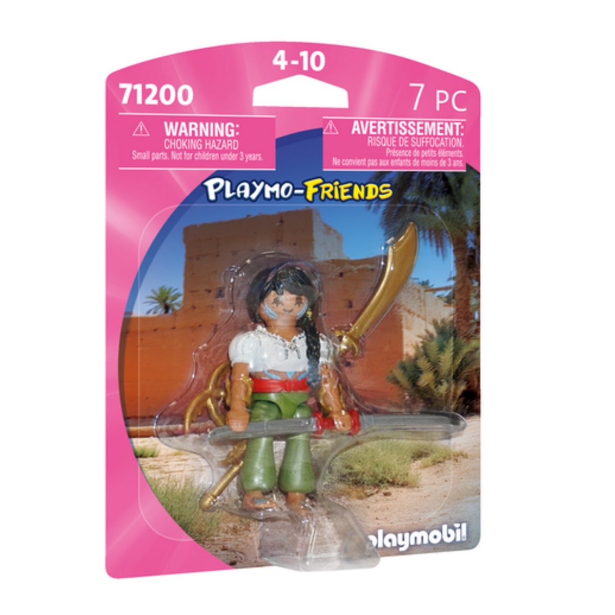 Combattante avec lance - Playmo Friends 71200