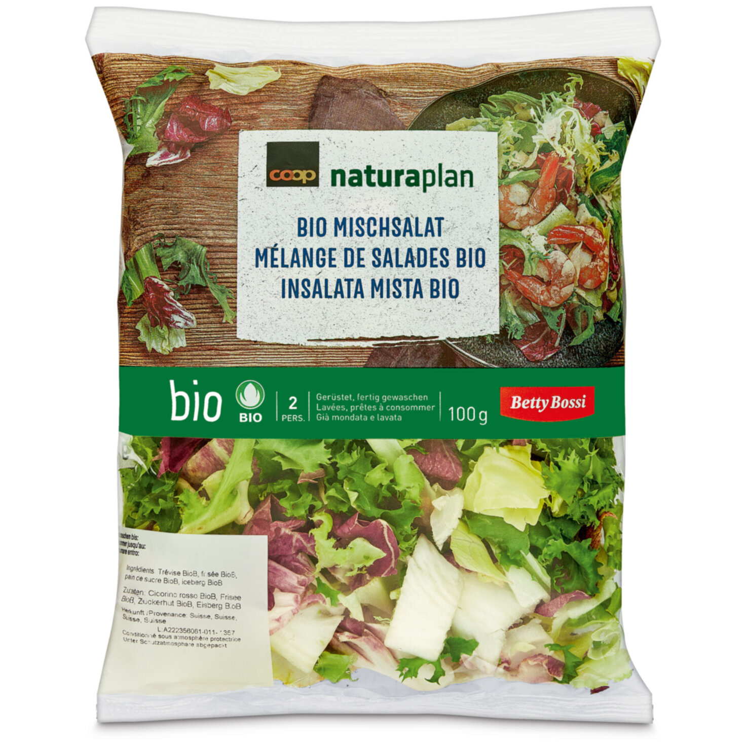 Betty Bossi Naturaplan Bio Misch-Salat -