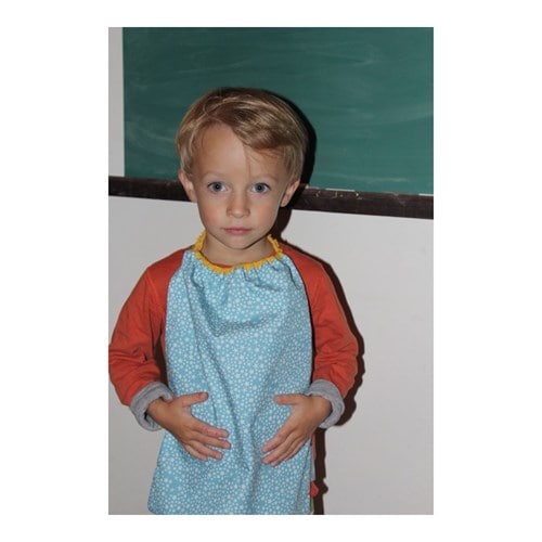Serviette de cantine gaze de coton gris
