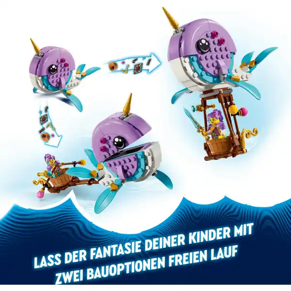71472 Izzies Narwal-Heißluftballon