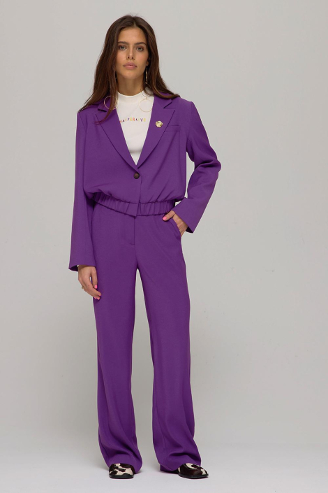 Harper & Yve paarse dames broek
