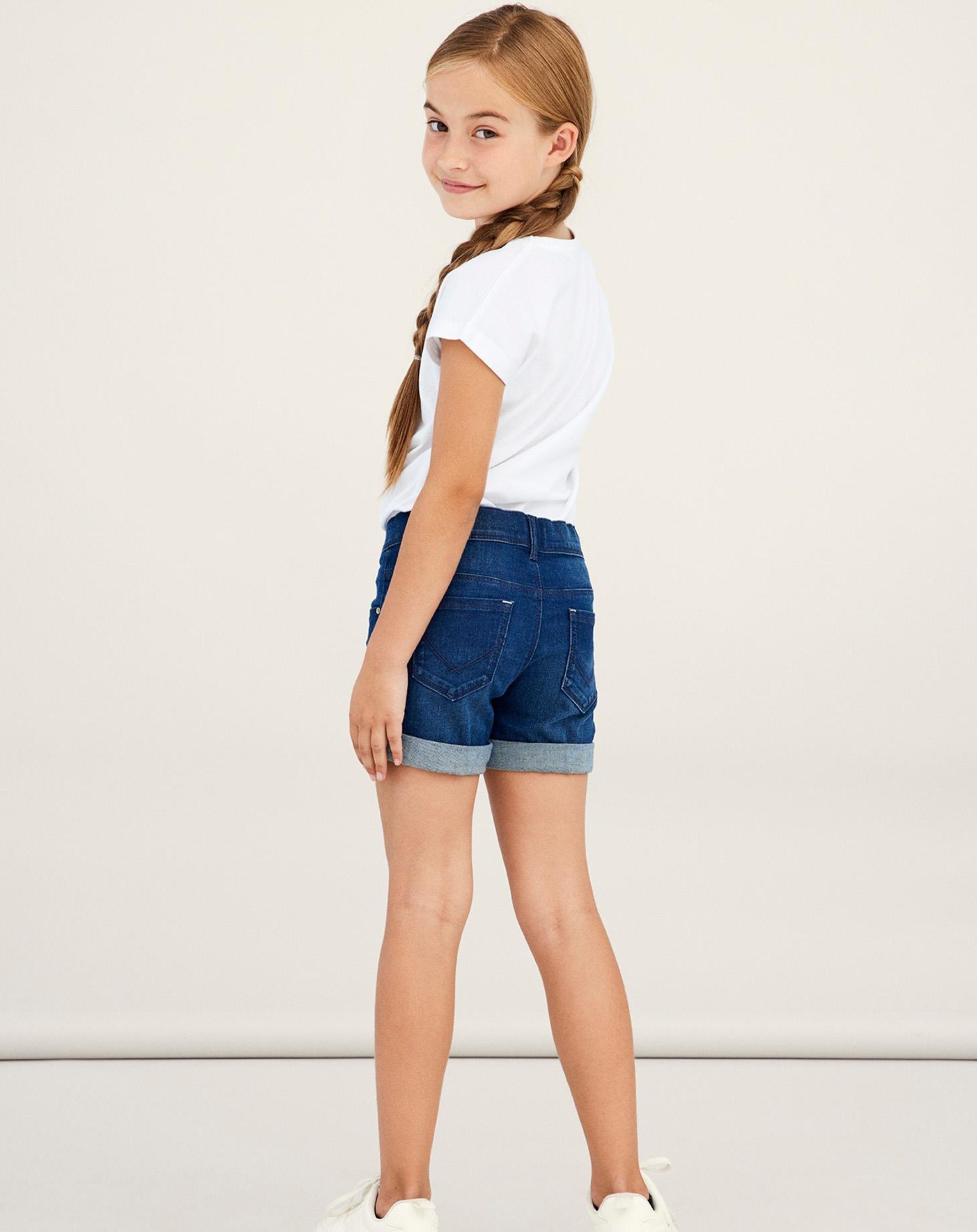 Jeans-Shorts NKFSALLI DNMTASI in medium blue denim