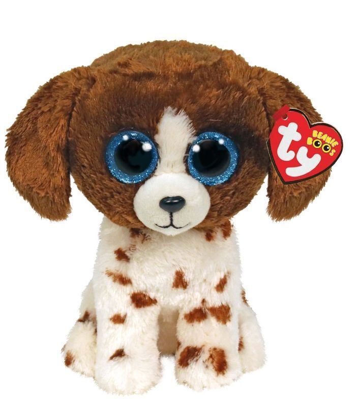Ty Muddles Dog Beanie Boo - Med