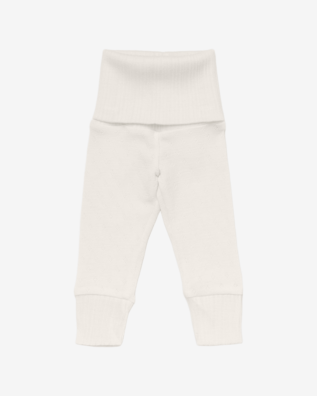 Ullbukse m/ dobbelt liv – 100% Merino, Pointelle | Ullongs