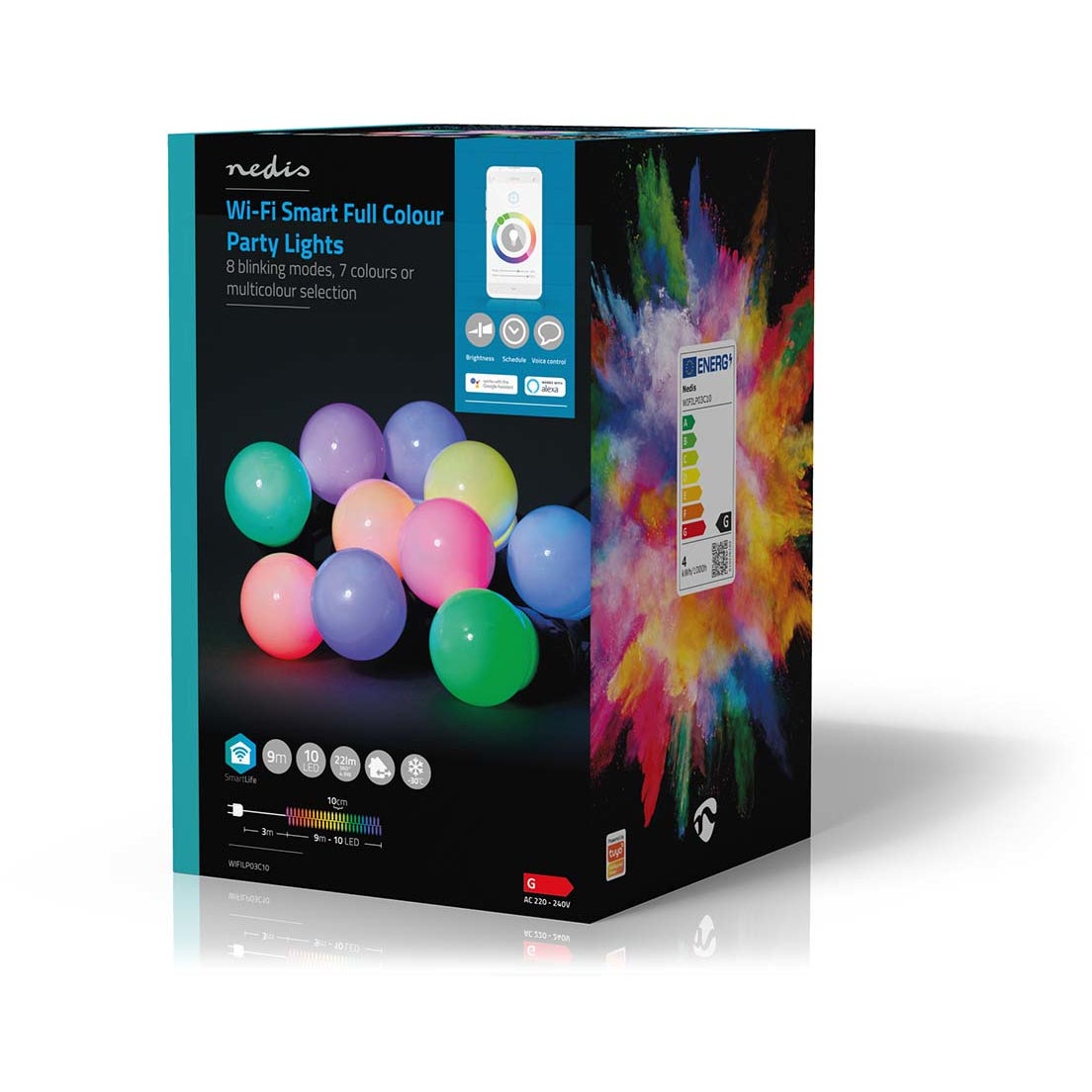 Nedis SmartLife Decoratieve LED lichtslang iOS/Android 9 meter