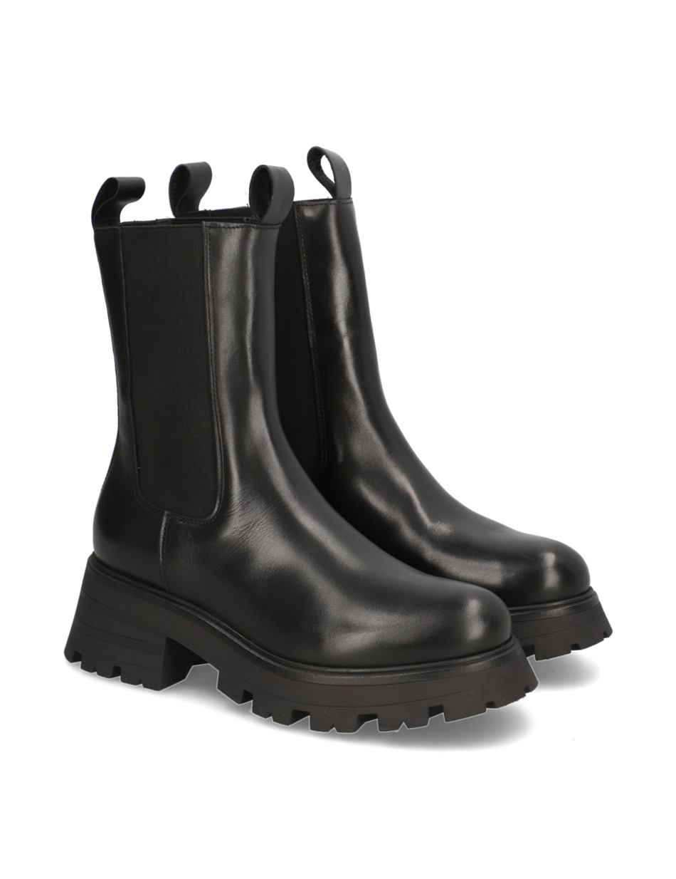Glattleder Chelsea Boot