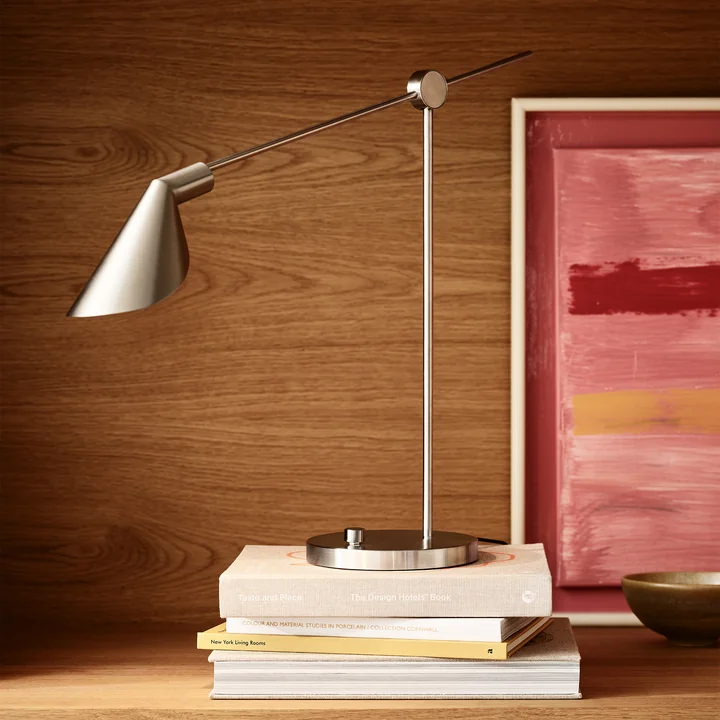 Fritz Hansen - MS021 LED Schreibtischleuchte, Stahl