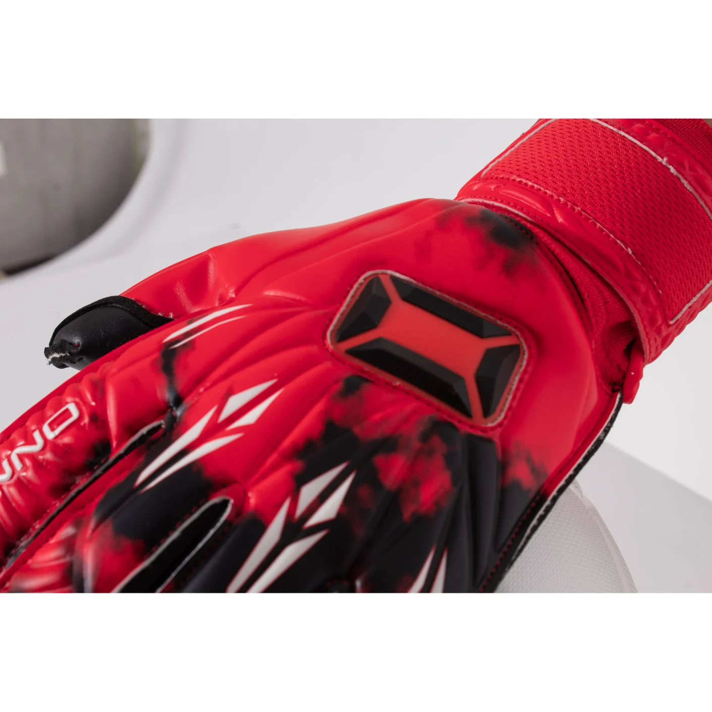 Stanno Ultimate Grip II Keepershandschoenen Kids Rood Zwart