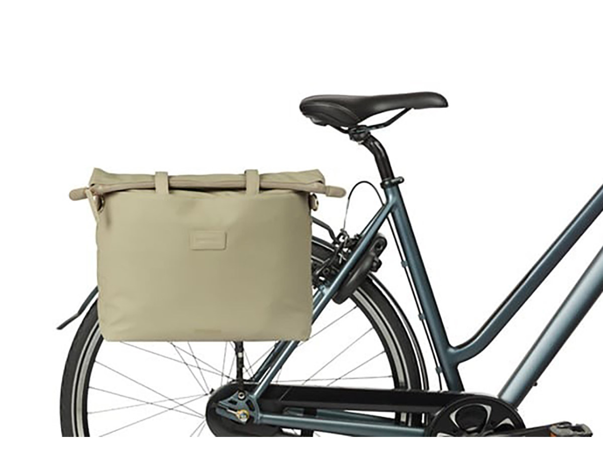 Basil Manhattan Commuter enkele fietstas 12 Liter - Taupe