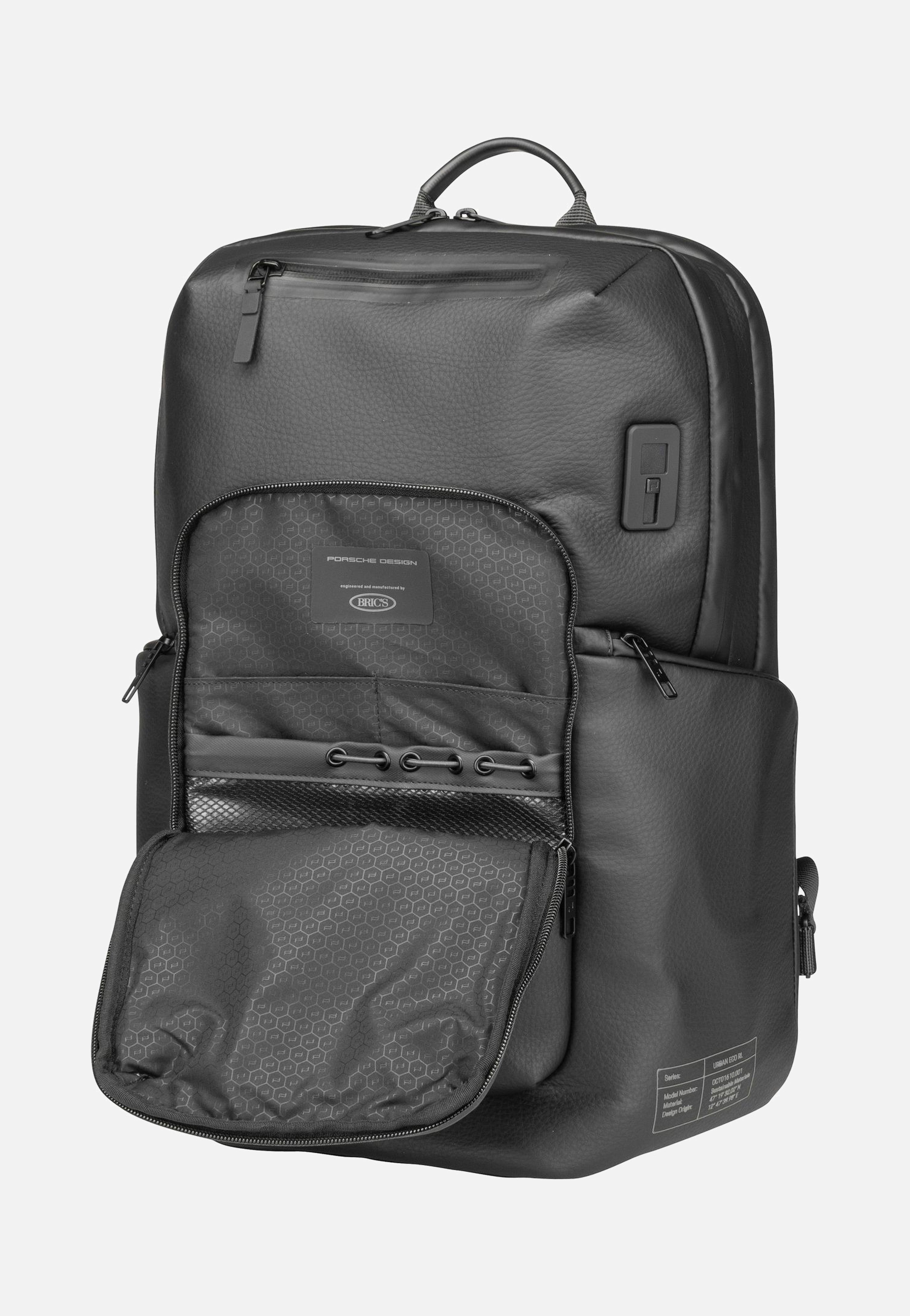 Urban Eco Leather M2 Black - Rucksack