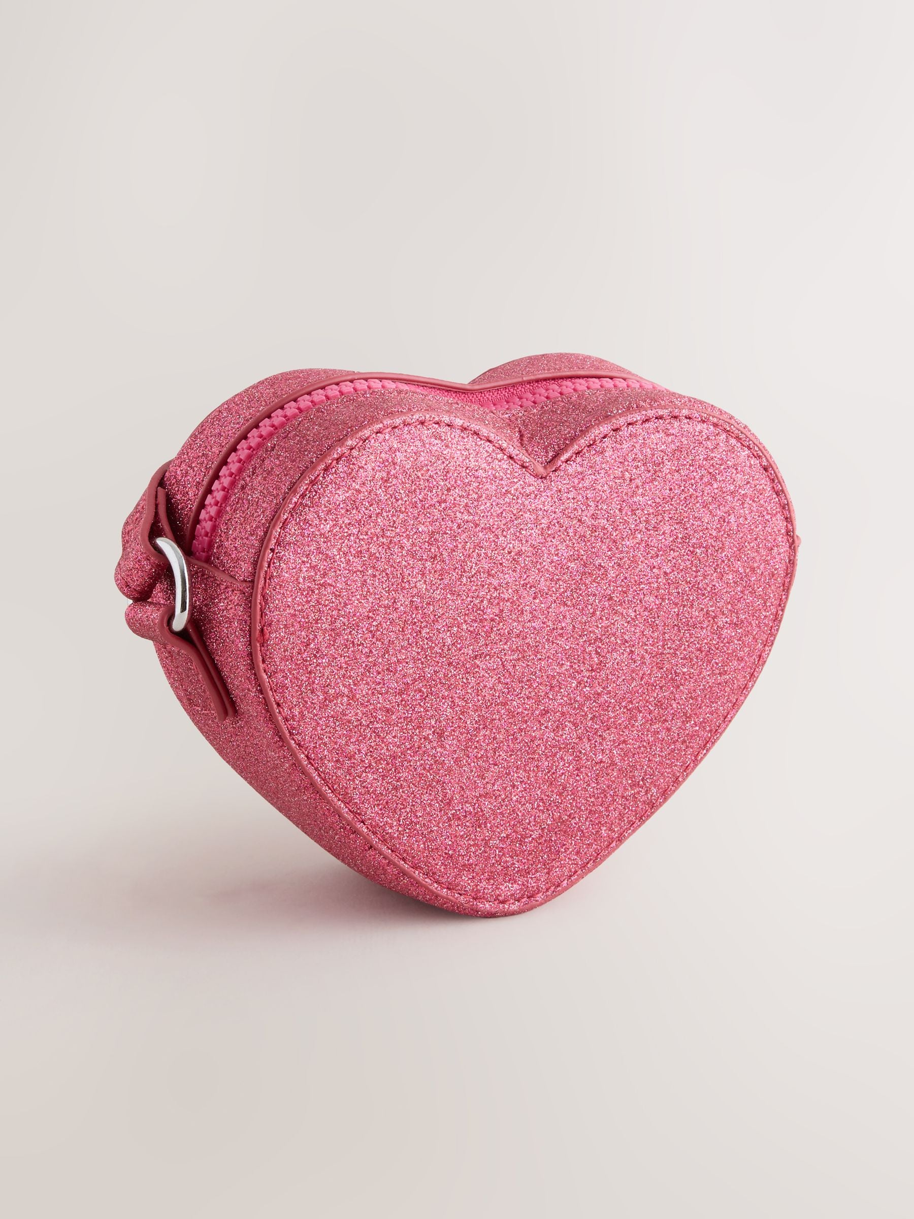 Roze met hartjesprint - Cross Body Nolvetly Heart Party Bag