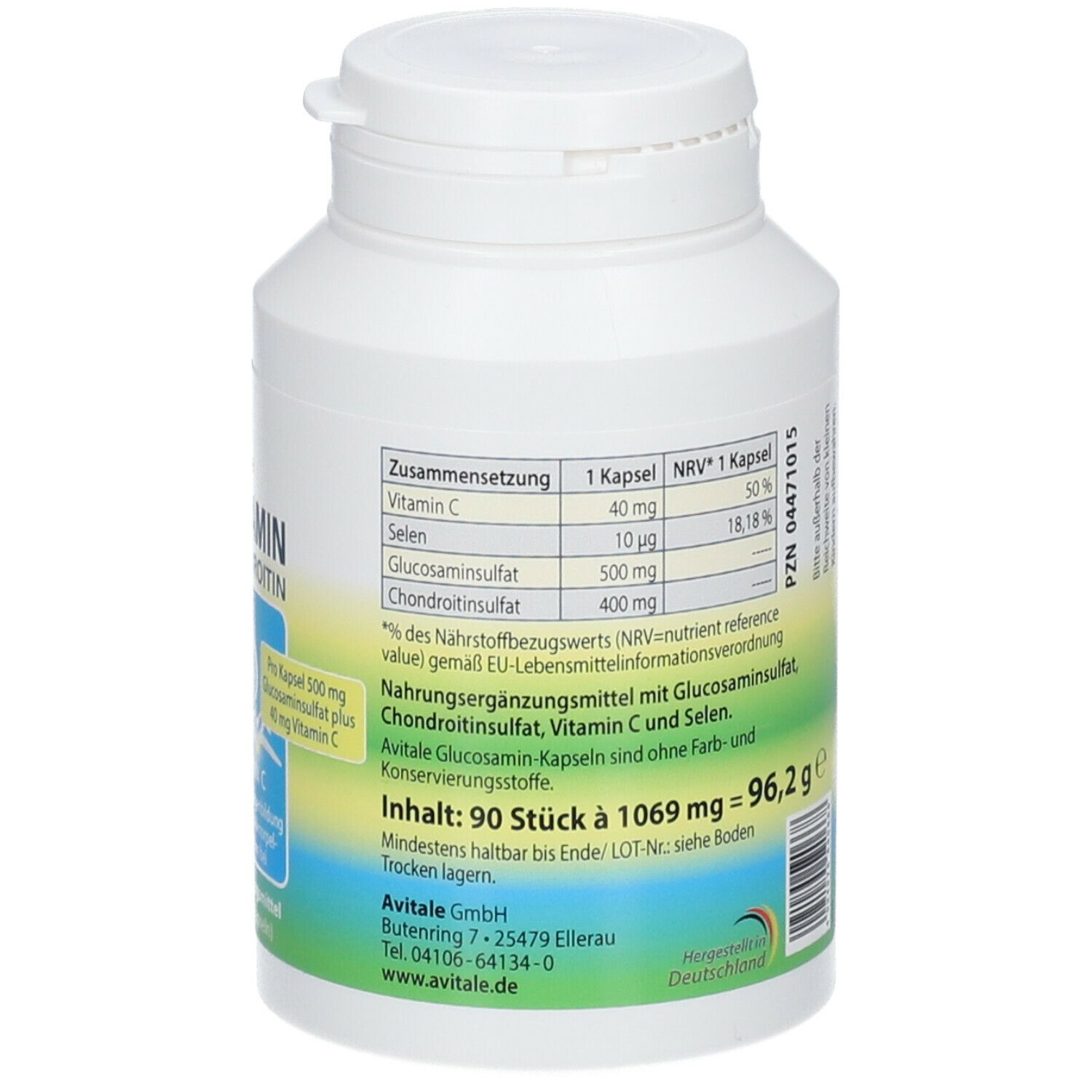 Avitale Glucosamin 500 mg + Chondroitin 400 mg