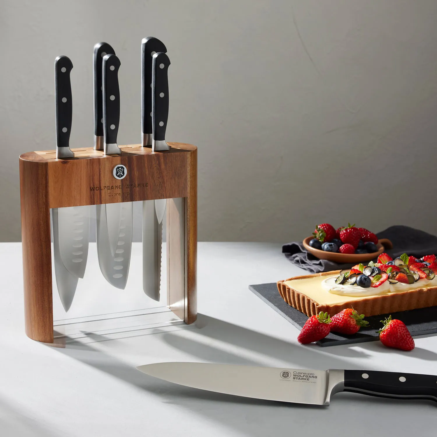 THE CUSTOM CHEF™ WOLFGANG STARKE™ Knivblok