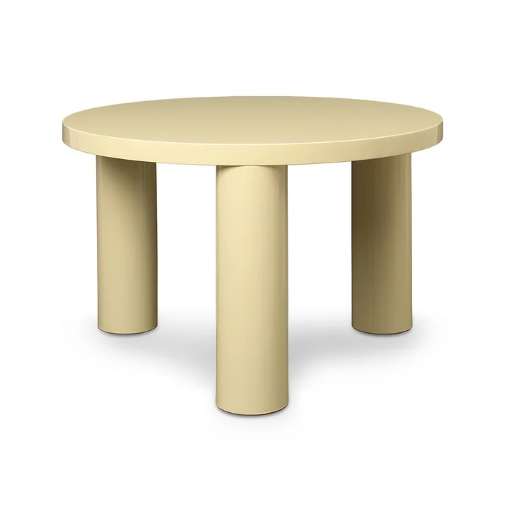 Ferm Living - Post Couchtisch Ø 65 x H 41 cm, lemonade