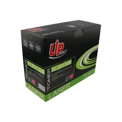 Cartouche laser compatible HP 201X - magenta - Uprint