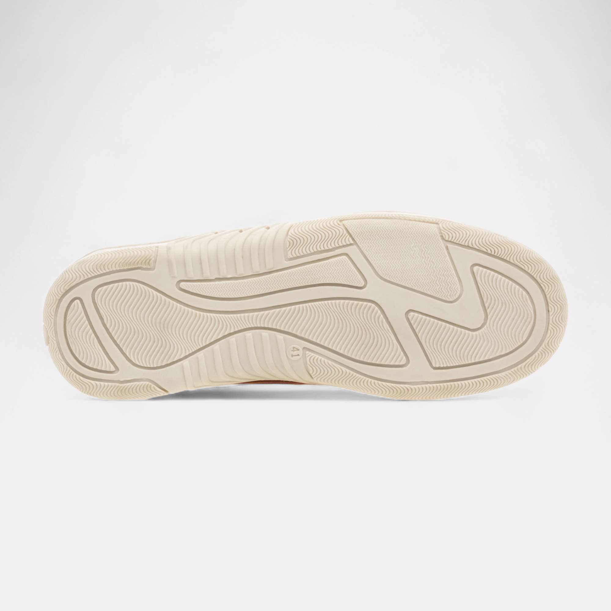 Chaussures bateau Homme en cuir orange