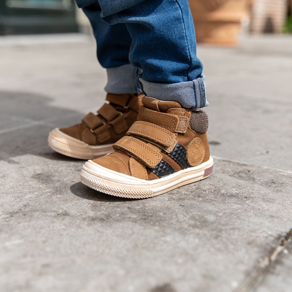 Twoday leren jongens sneakers