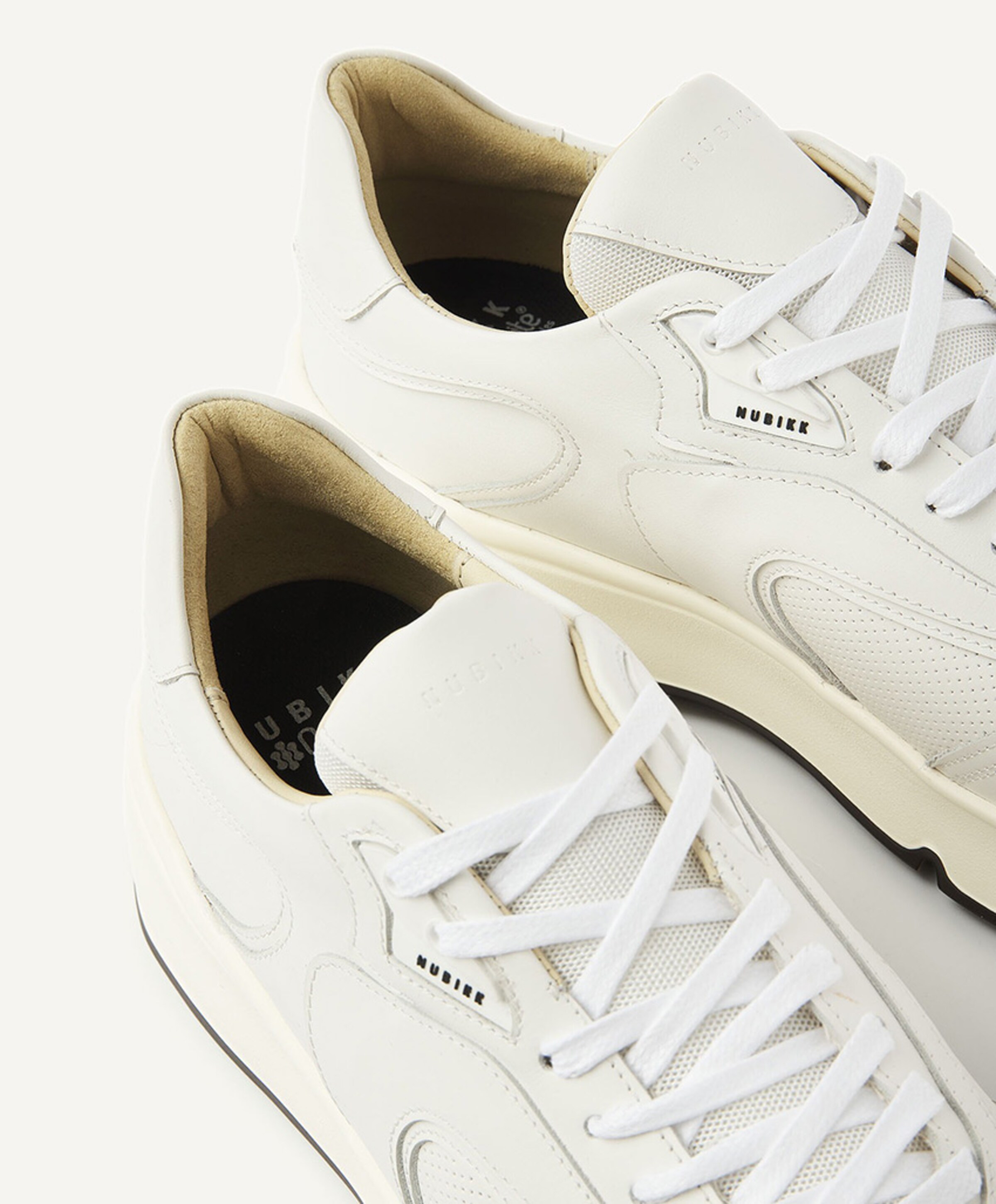 Nubikk Luca Noa (M) heren sneakers ecru