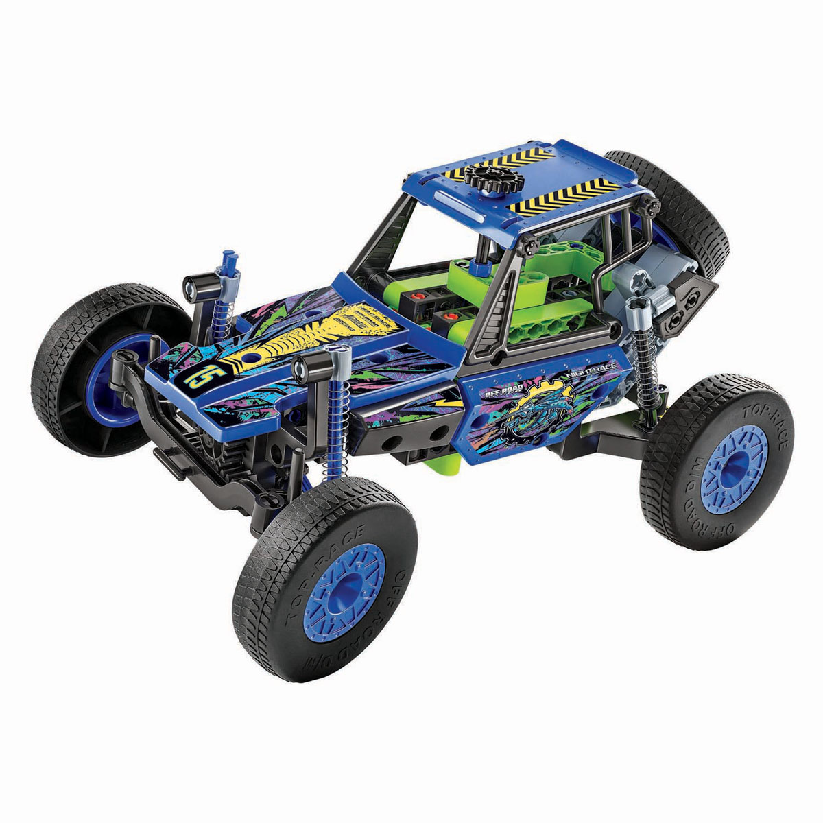Clementoni Wetenschap en Spel - Mechanics Off Road Bouwset,10 Modellen