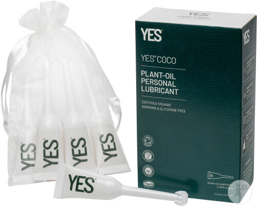Yes OB Soin Lubrifiant À Base D'Huile Végétale Bio Capsules 6x5ml