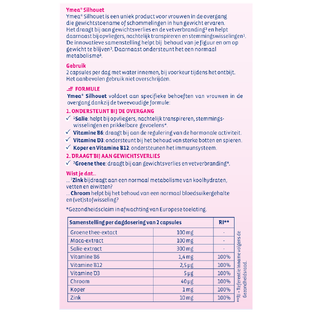 Ymea Overgang Silhouet Capsules 2x64CP