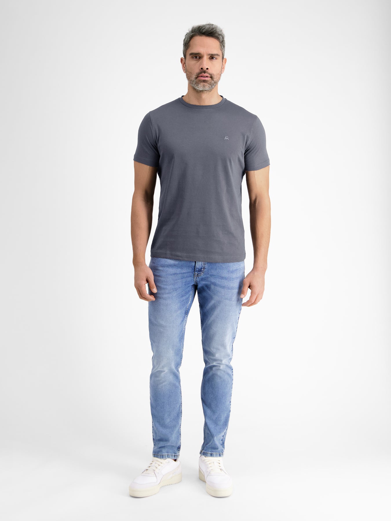 Klassisches Rundhals Herren T-Shirt