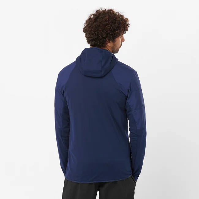 OUTLINE ALL SEASON HYBRID  Midlayer-Kapuzenjacke Herren