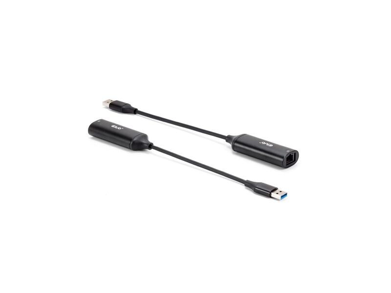Club 3D Netzwerk-Adapter USB 5Gbps Typ-A auf RJ45 Ethernet USB 5Gbps Typ-A auf RJ45 Ethernet Adapter M/F