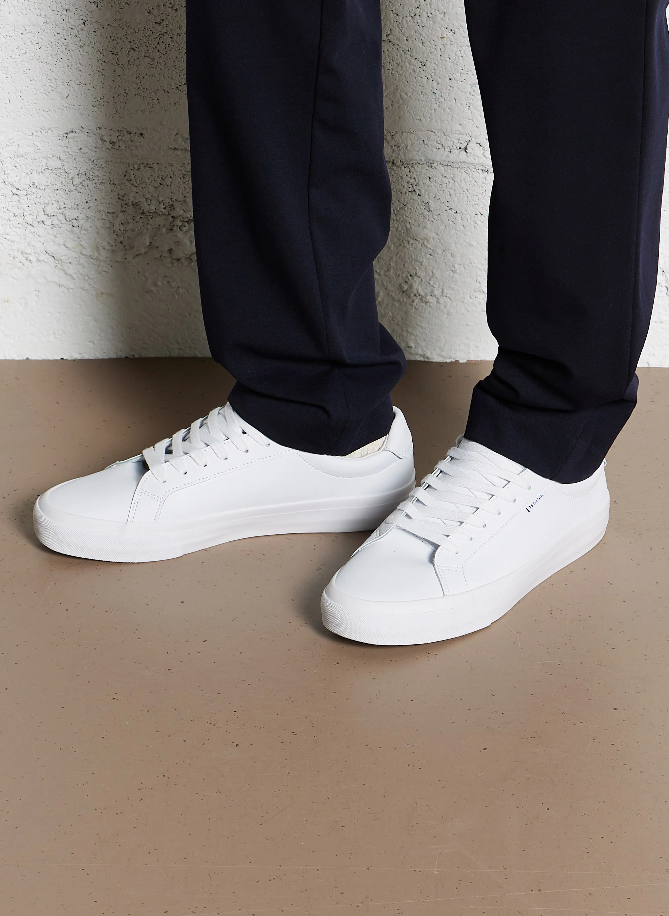 Baskets basses en cuir | Blanc