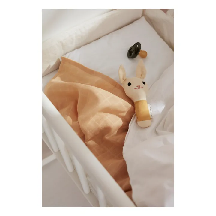 Kid's Concept Hochet Lu | Jaune moutarde