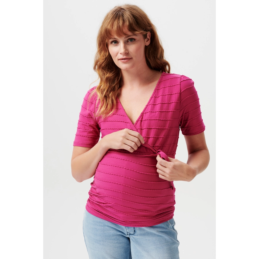 Noppies Still t-shirt Arua Fuchsia Red