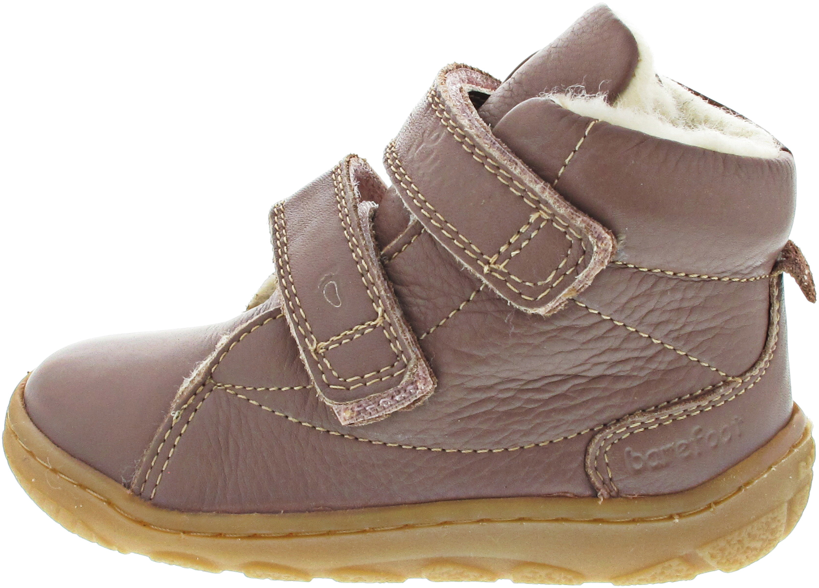 Lurchi Joker Barefoot Klettlauflernschuh rose