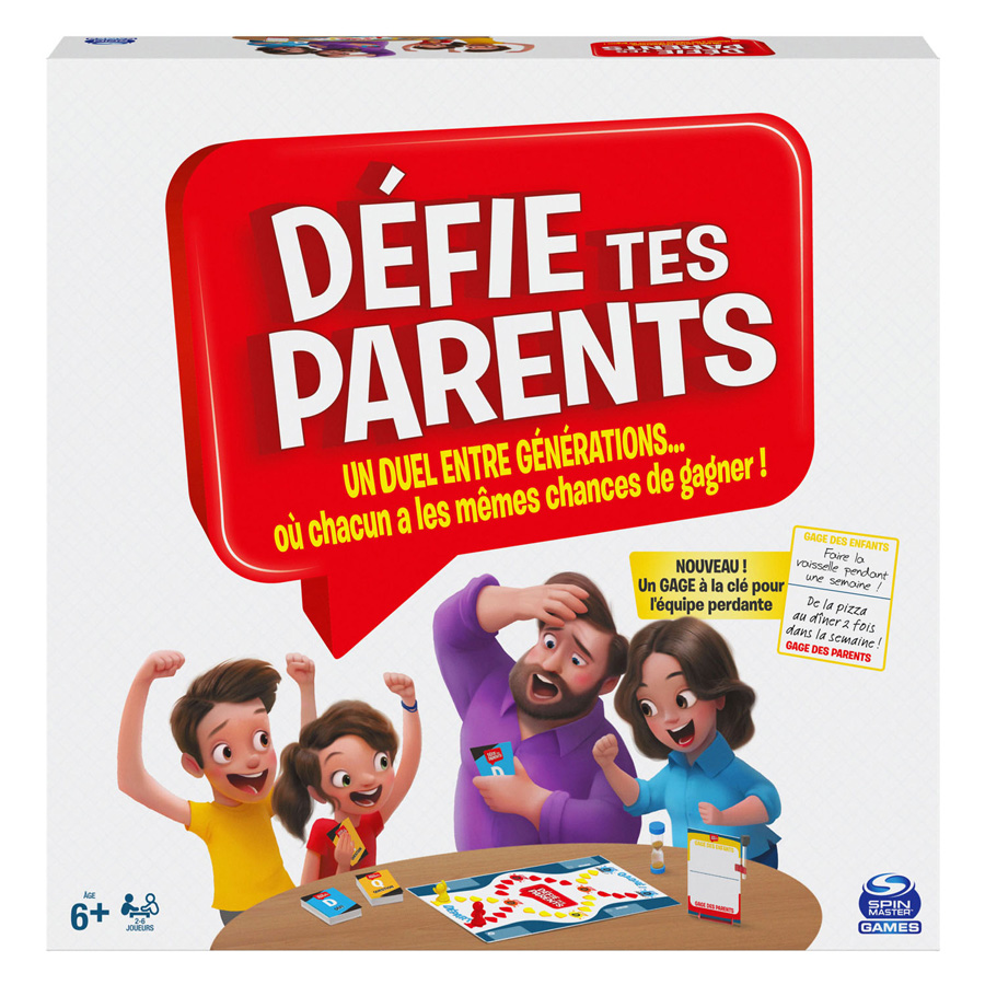 Beat The Parents Klassiek Trivia Bordspel (Franstalig)