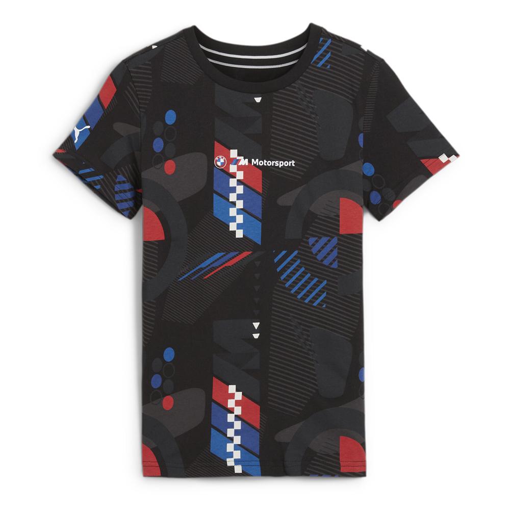 Puma T-shirt Noir Garçon Puma Bmw Kids Aop
