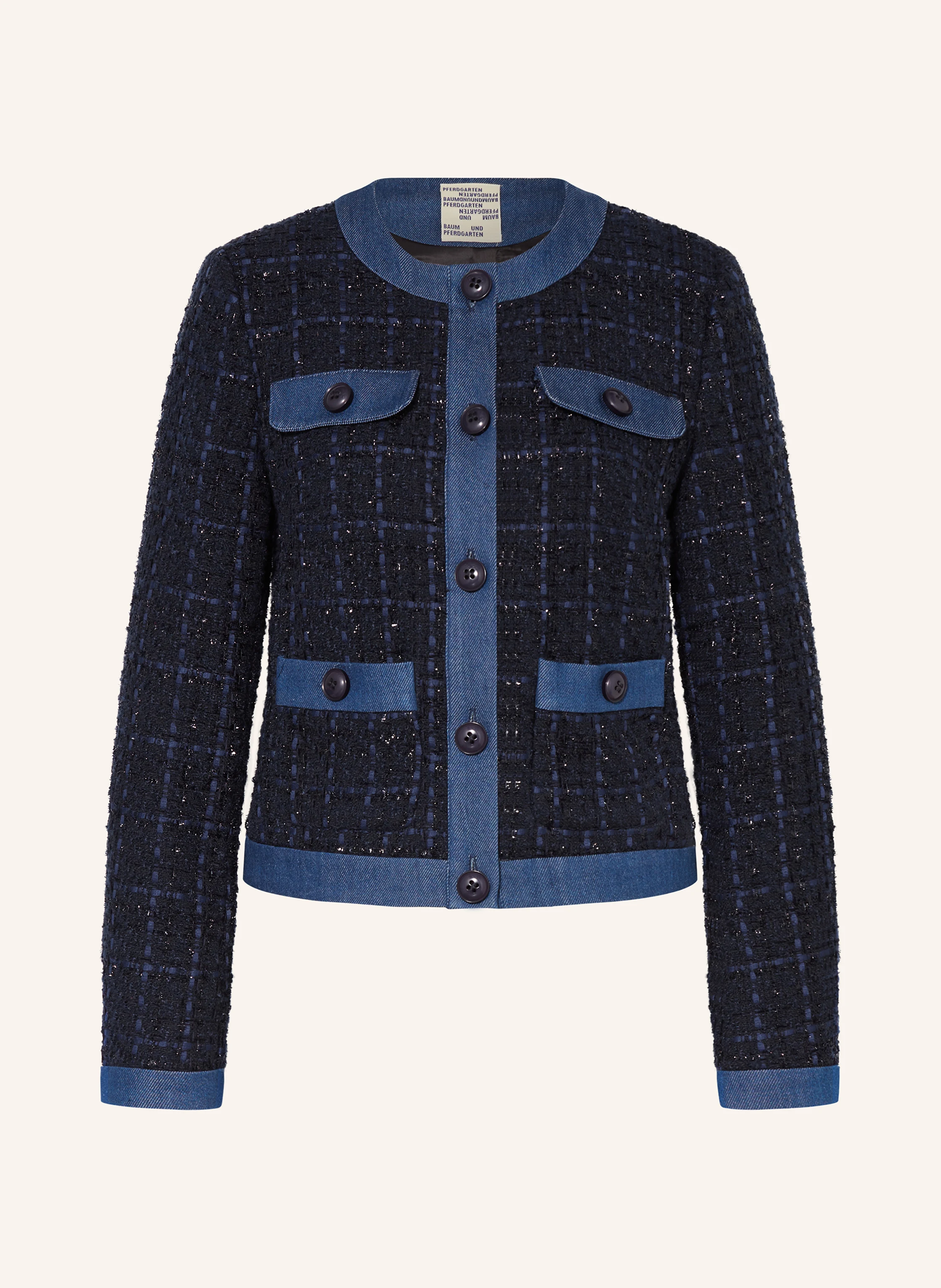 BAUM UND PFERDGARTEN Tweedjacke BEATE mit Glitzergarn