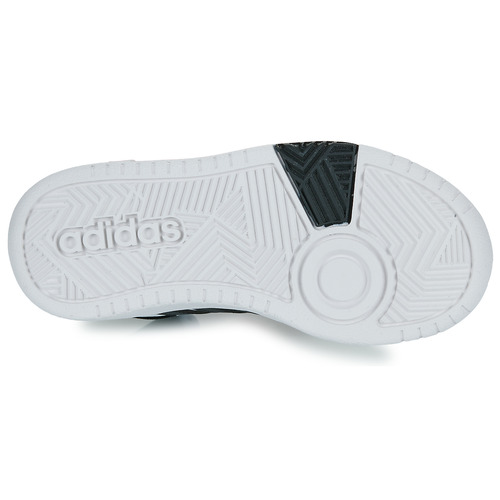 Adidas Sportswear - HOOPS 3.0 MID K - Blanc / Noir