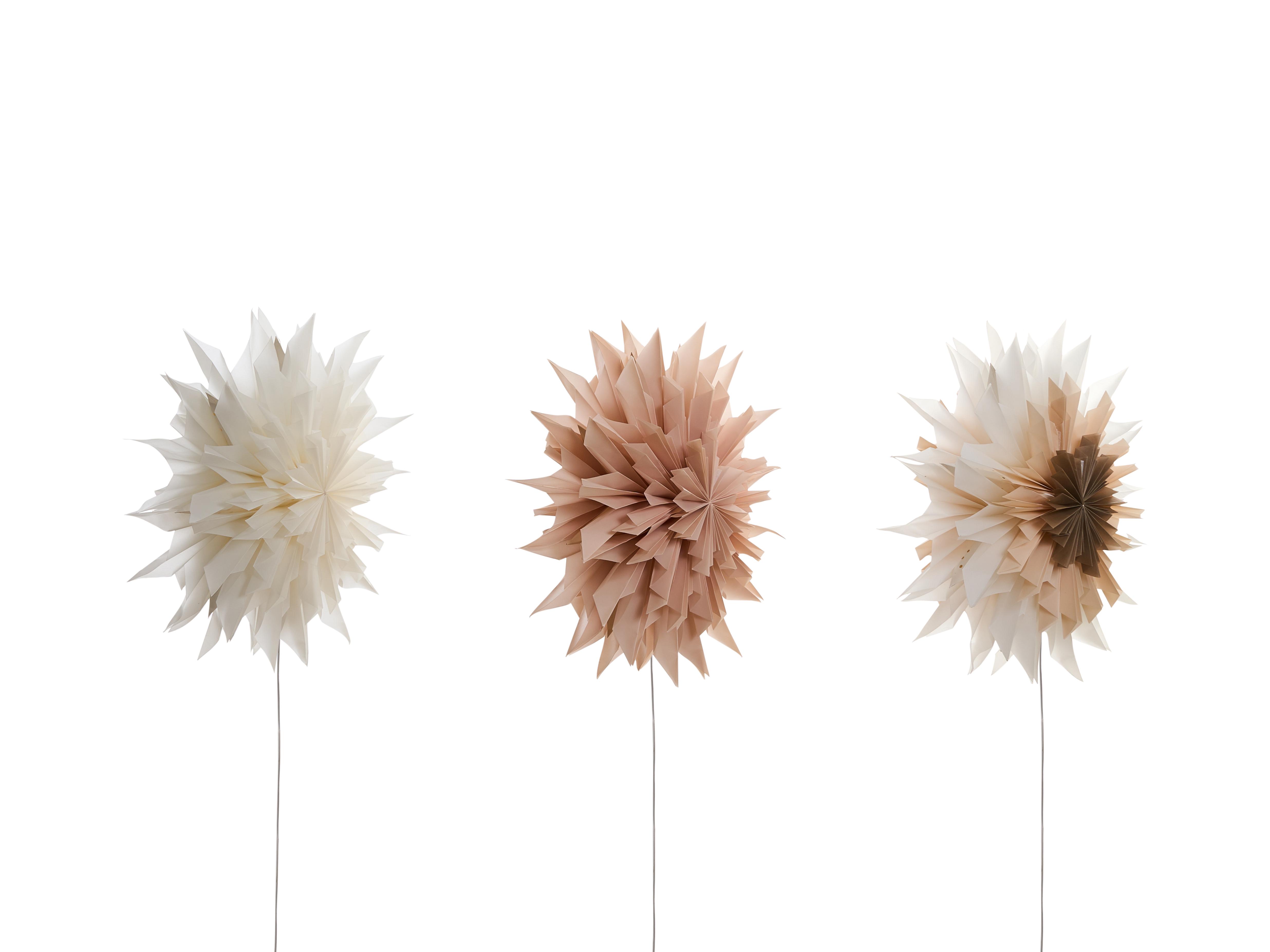 Set van 3 hangende decoraties LED FORSAN Ster 41 cm Meerkleurig