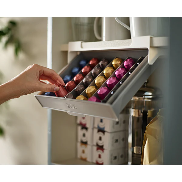 Tiroir à dosettes sous étagère CupboardStore Joseph Joseph