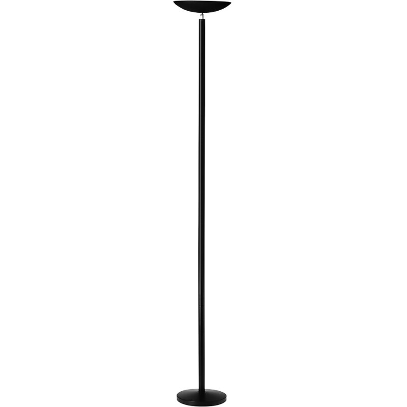 Lampadaire led first unilux prise europe noir