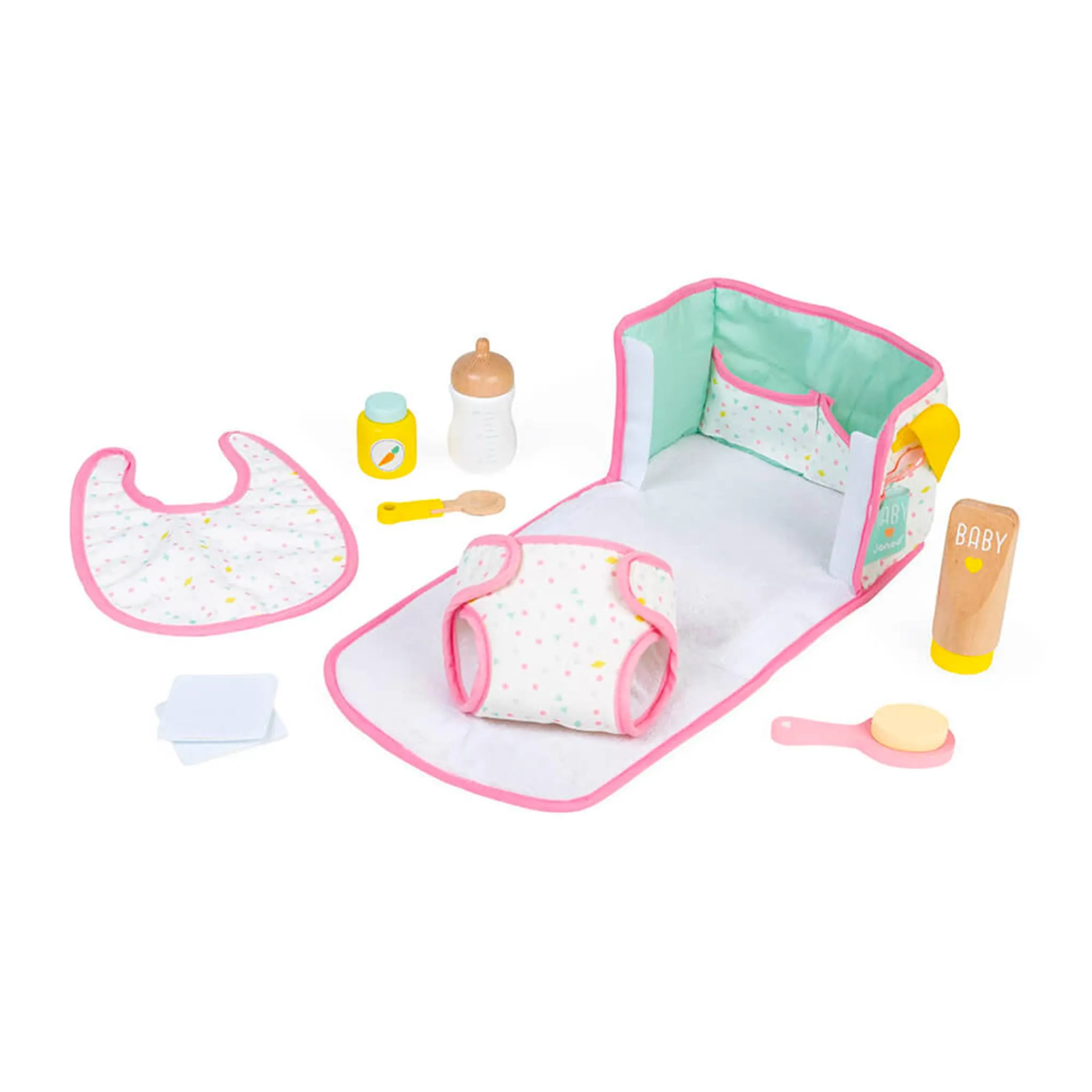 Janod Sac à Langer Nursery Pour Poupées