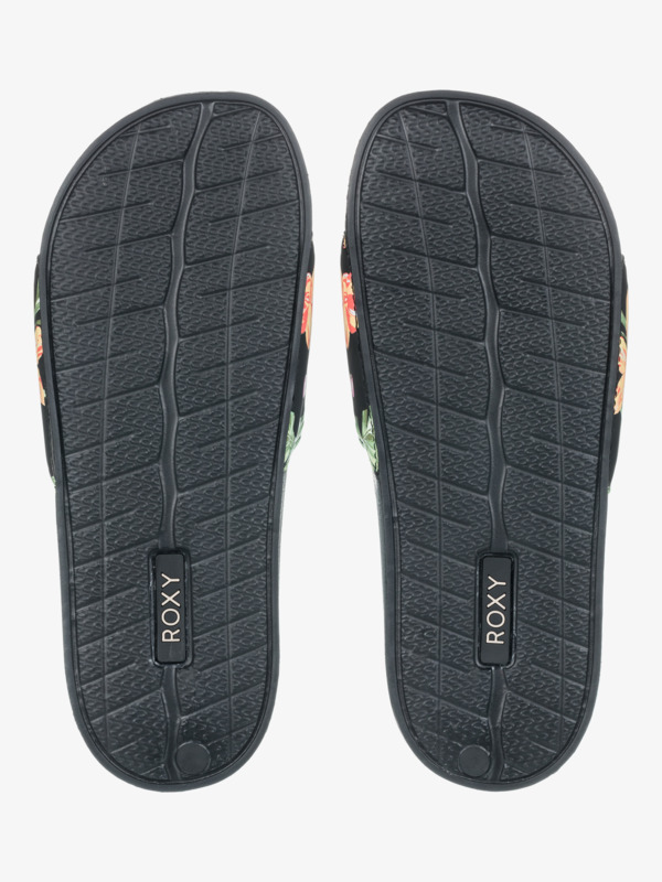 Slippy Ii Sandales Noir Femme