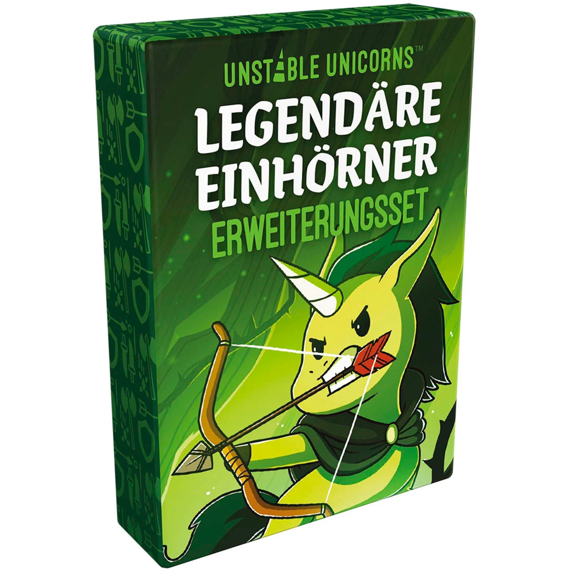 Asmodee Kartenspiel Unstable Unicorns - Legendäre Einhörner