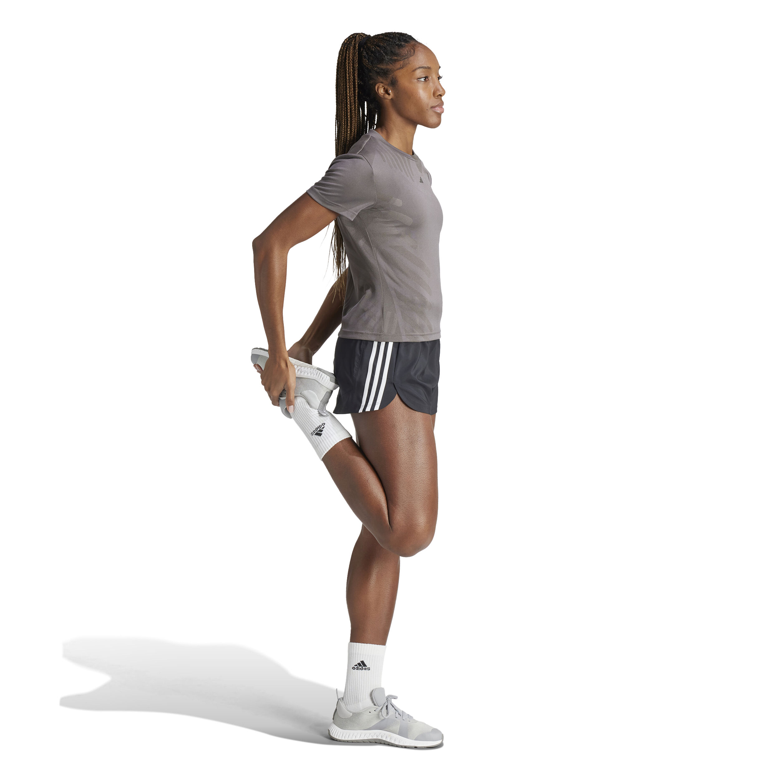 adidas Pacer Woven Shorts Femmes - Noir , Blanc