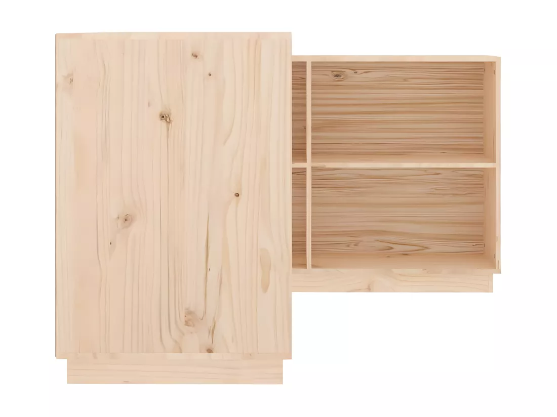 Bureau 110x50x75 cm Bois massif de pin