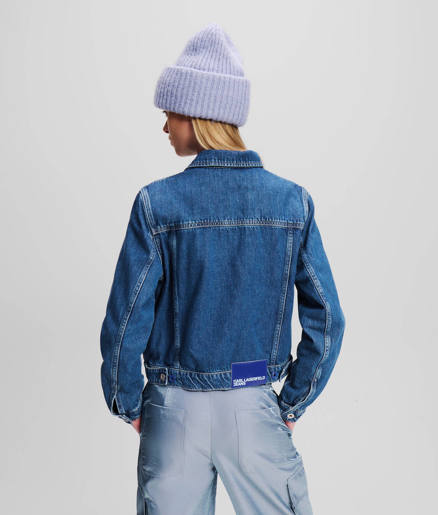 VESTE EN JEAN COUPE DROITE KLJ