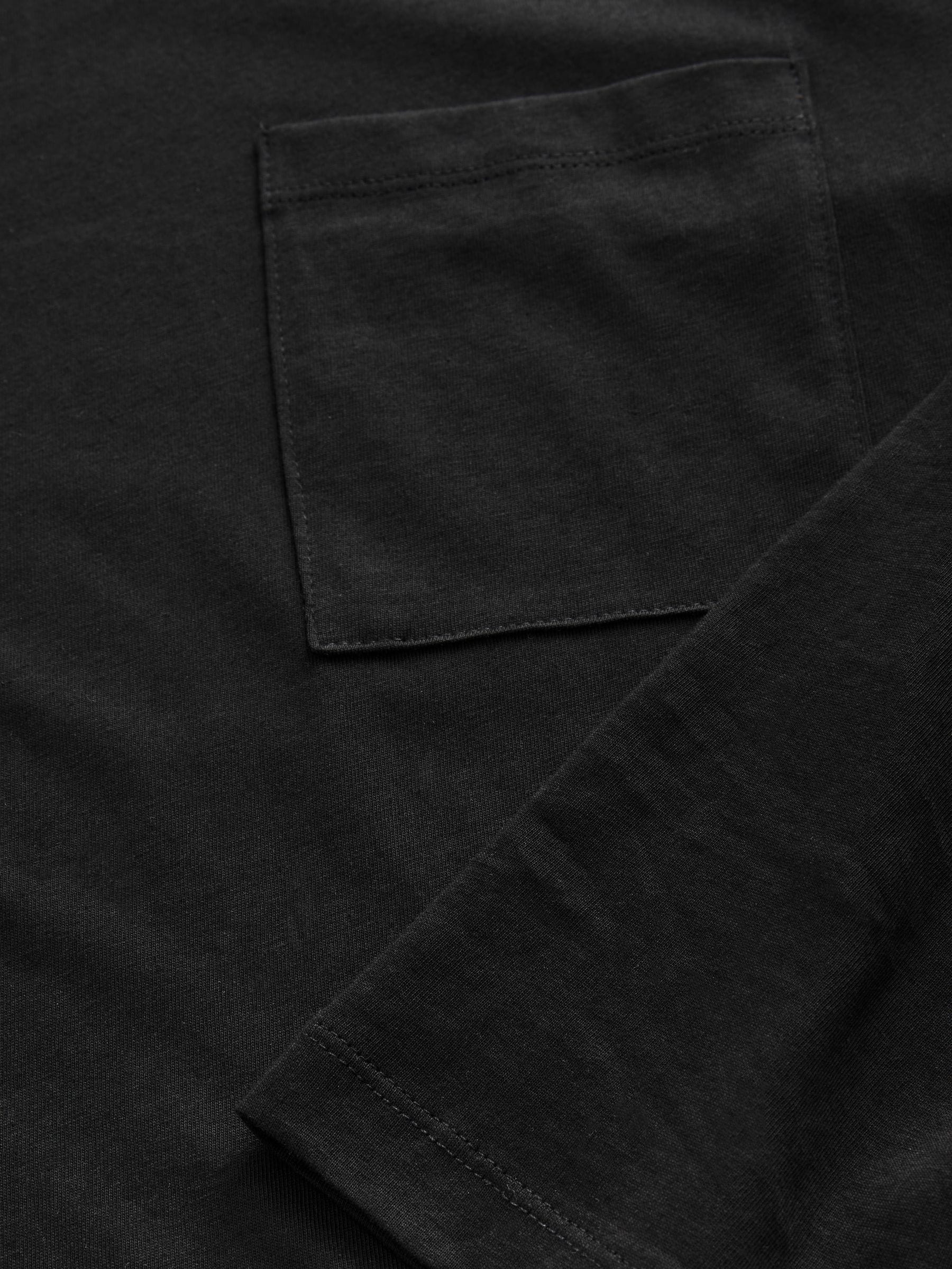 Zwart/grijs - Long Sleeve Cuffed 100% Cotton Pyjamas